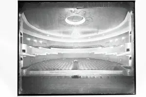 Photographs Prints: Akademietheater rd, Lisztstraße, auditorium