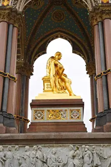 George Prints: The Albert Memorial in Kensington Gardens