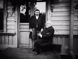 Moscow Prints: Alexander Glazunov (1865-1936) and Mily Balakirev (1837-1910), Anonymous