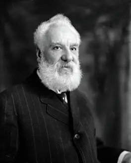 Portraiture Prints: Alexander Graham Bell, inventor of the Telephone ca. 1905-1922