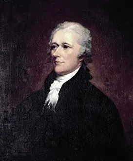 Statesman Prints: Alexander Hamilton ca. 1806 John Trumbull (1756-1843 American) White House