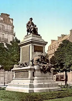 Urban Environment Prints: Alexandre Dumas monument, Paris