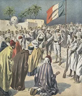 Colonization Prints: Algeria (1901). French colonial period