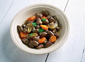 Essen Prints: Alicot French stew. Alicot - stew made with poultry giblets