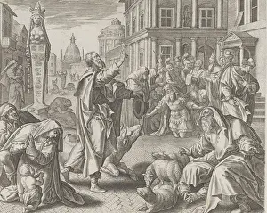 Streets Prints: Alkmaar, Schabaelje, Jan Philipsz