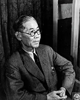 Criminal Prints: Alleged Major Japanese War Criminal : Shigenori Togo