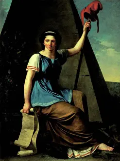 Liberty Prints: Allegory of Liberty, painting by Nanine Vallain
