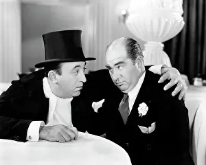 1938 Prints: Allen Jenkins, Edward Brophy, on-set of the Film