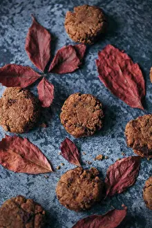 Chocolate Prints: Almond butter and chocolate cookies