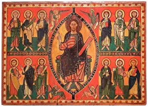 Altar Prints: Altar of Esquius from the church of Santa María del Naranco, Spain. Dated 12th Century
