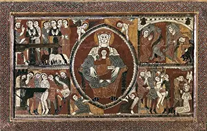 Middle Ages Prints: Altar frontal from Santa Margarida de Vilaseca