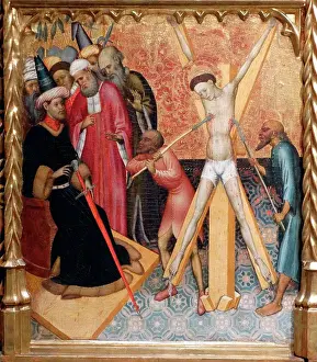 Gothic Style Prints: Altarpiece of Saint Vincent by Bernat Martorell
