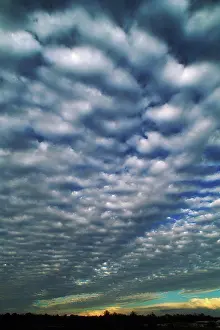 Wavy Prints: Altocumulus Undulatus Clouds Blanket the Sky