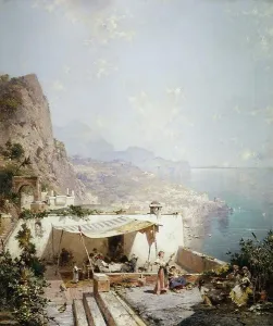 Continental Pictures Prints: Amalfi - Gulf of Salerno; Amalfi - Golfe de Salerne