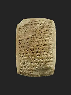 Written Prints: Amarna letter: Royal Letter from Abi-milku of Tyre to the king of Egypt ca