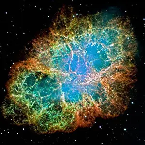 Dust Prints: The Amazing Crab Nebula