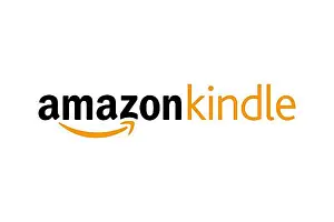 Studio Shots Prints: Amazon Kindle, Logo, White Background