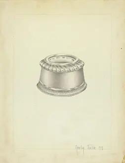 Salt Prints: Amelia Tuccio, Silver Salt Trencher, 1937 Silver Salt Trencher