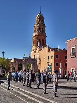Citylife Prints: America, Mexico, Zacatecas, Fresnillo city, Purificación church