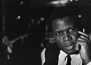 Activist Prints: American actor Sidney Poitier (born February 20, 1927), c.1962