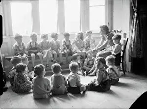 American Aid To Britain- Life at Syston Court Nursery