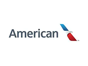 Background White Prints: American Airlines, white background, logo, brand name