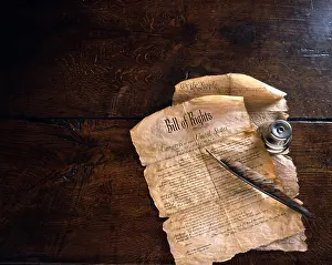 Constitution Prints: AMERICAN CONSTITUTION AND BILL OF RIGHTS