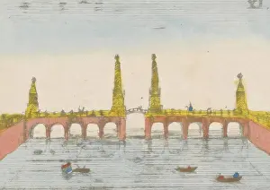 Commemoration Prints: Amsterdam, Ancona, GJ d, Herinneringsgeschenkje aan 1840