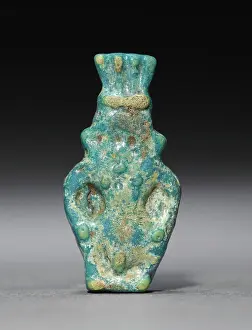 Period Prints: Amulet of Bes, 30 BC-AD 395. Egypt
