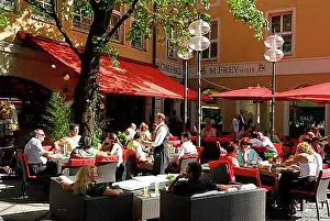 Cafe Prints: Andechser am Dom, Die himmlische Wirtschaft restaurant