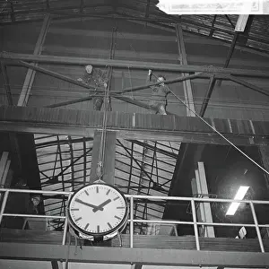 January Prints: Anefo photo collection. Ahoy complex in Rotterdam under demolition
