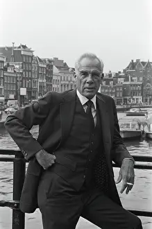 Amsterdam Prints: Anefo photo collection. The American actor Lee Marvin in Amsterdam