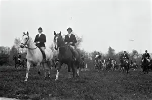 Departure Prints: Anefo photo collection. Annual hunting ride between Hilversum and Laren