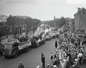 Arrival Prints: Anefo photo collection. Arrival of Uiterton 100 years of kmi Den Helder