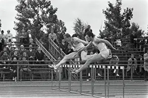 Belgium Prints: Anefo photo collection. Athletics Netherlands-Belgium-Switzerland