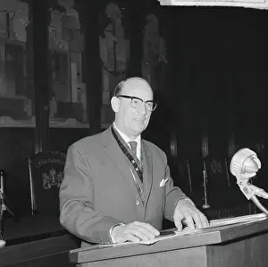 Anefo photo collection. CityNennis Tournament 1964, Overview Council hall. October 15, 1964
