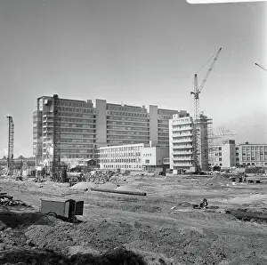 August Prints: Anefo photo collection. Complex Dijkzicht Hospital in Rotterdam
