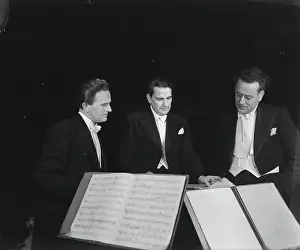 Concertgebouw Prints: Anefo photo collection. Concertgebouw orchestra. February 6, 1946