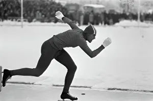 Amsterdam Prints: Anefo photo collection. Dutch championships skating 1967 at the Jaap Edenbaan