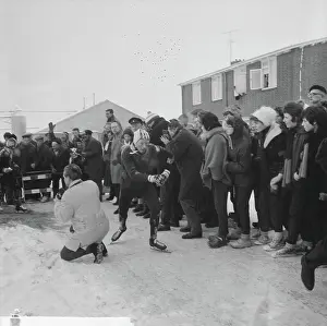 January Prints: Anefo photo collection. Elfstedentocht 1963. January 18, 1963. Friesland