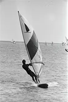 Championships Prints: Anefo photo collection. European Windsurfing Championships on the Gouwzee at Volendam
