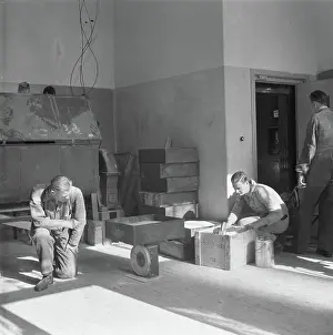Factory Prints: Anefo photo collection. Food factory 'Limco'. April 17, 1946