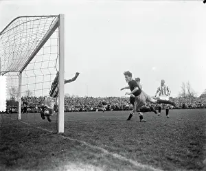 Football Prints: Anefo photo collection. Football. Herenveen against Haarlem. March 29, 1953