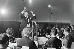Harmony Prints: Anefo photo collection. Show Hermans conducted Utrecht Harmony Orchestra