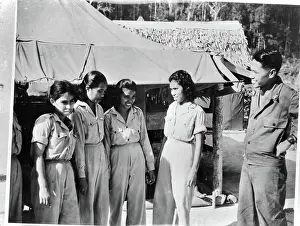 Indonesian Prints: Anefo photo collection. Indonesian women tropical uniform