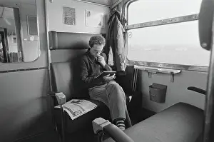 Preparing Prints: Anefo photo collection. Jannes van der Wal preparing train Gronewe Nijverdal NK dams