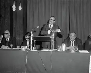 Anefo photo collection. KNVB meeting in Krasnapolsky in Amsterdam