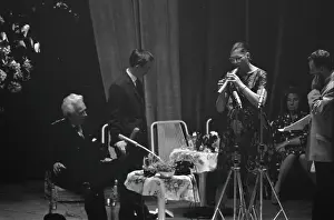Willem Prints: Anefo photo collection. This is your life Willem Gehills Flutists bring aubade