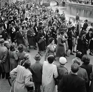 Procession Prints: Anefo photo collection. Lustrum of Leiden University and of the ceremonies of the reopening