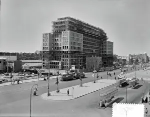 Amsterdam Prints: Anefo photo collection. New Tax office Wibautstraat Amsterdam